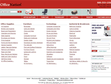 Tablet Screenshot of officenation.com
